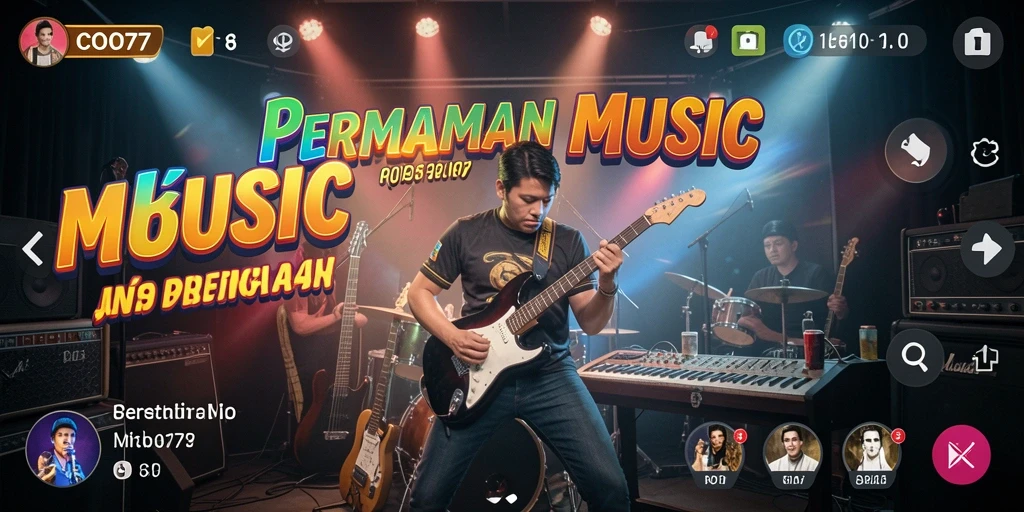 Screenshot utama COO77 menampilkan gameplay yang seru dan interaktif.