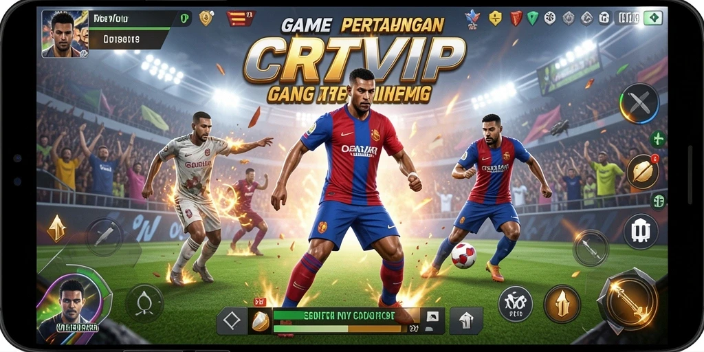 Gameplay seru dan aksi pertarungan di CR7VIP.