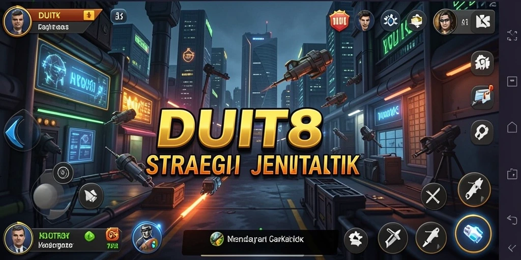 Tangkapan layar gameplay <strong>DUIT8</strong> menampilkan aksi strategi yang menarik.