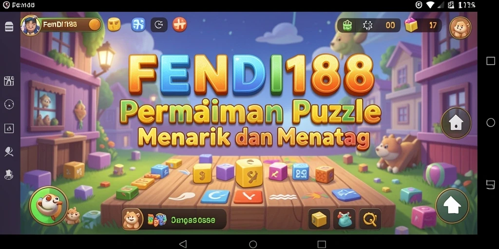 Tampilan gameplay menarik di <strong>FENDI188</strong> dengan berbagai puzzle.