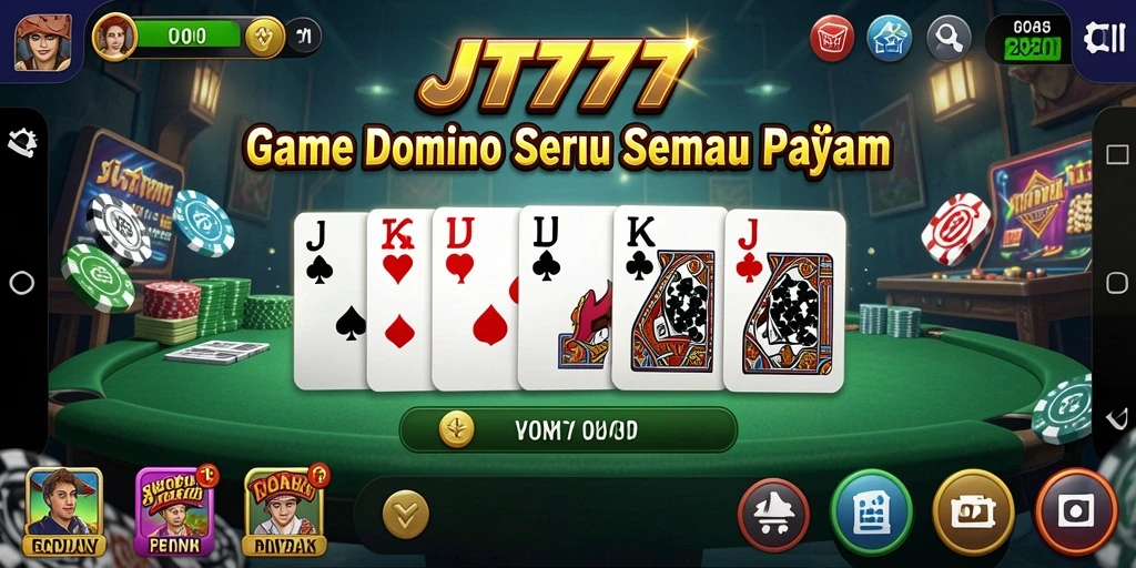 Tampilan gameplay JT777 yang mendebarkan dan interaktif.