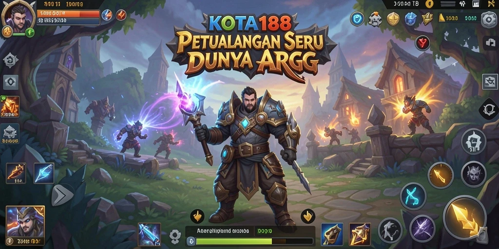 Tampilan gameplay ARPG yang mendebarkan di KOTA188.