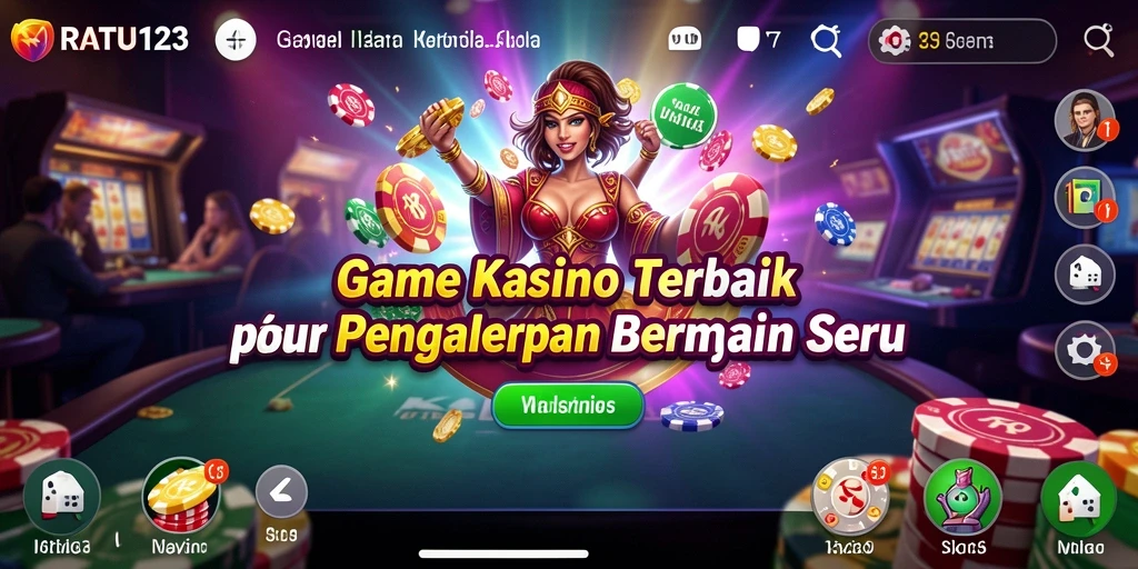 Tampilan gameplay seru dan menarik dari RATU123 yang penuh tantangan.