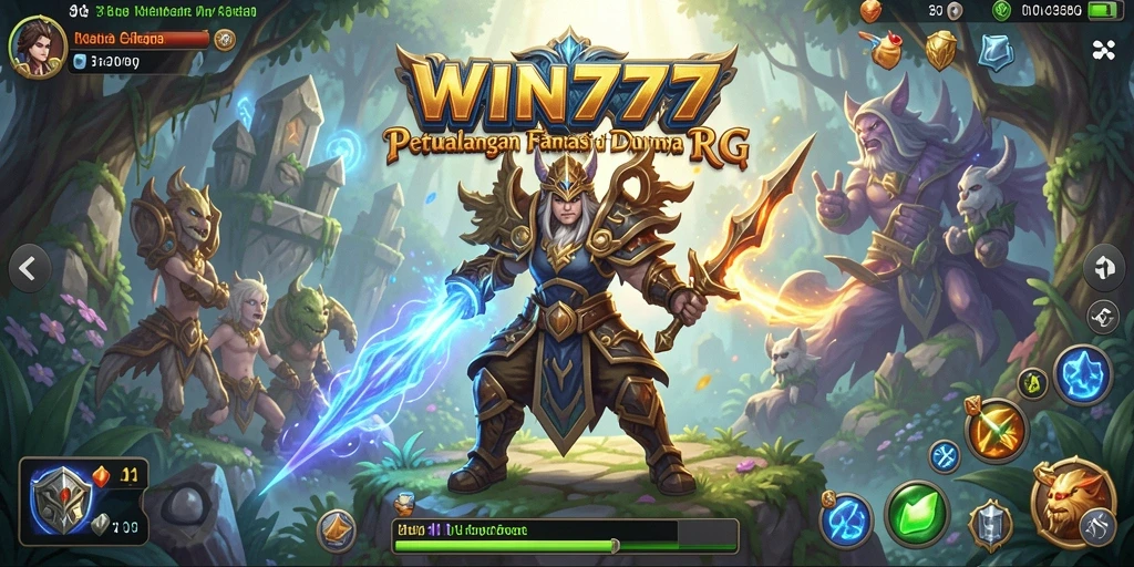 Menampilkan aksi seru dan grafis menawan dari gameplay RPG.